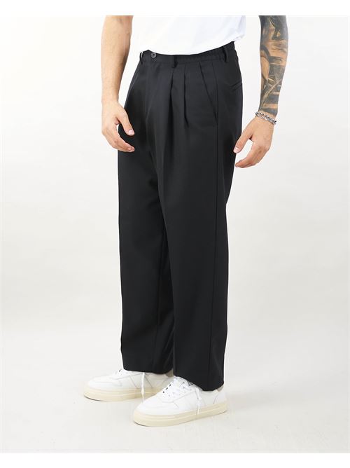 Pantalone Zeta con doppia pences Low Brand LOW BRAND | Pantalone | L1PFW24256798D001